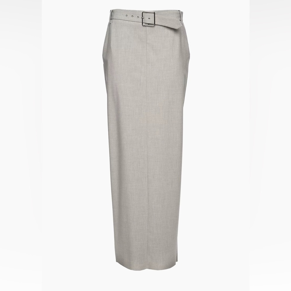 Seroya Maeve Maxi Skirt Silver Size XS